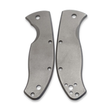 Flytanium - Titanium Scales for Spyderco Tenacious - Stonewash