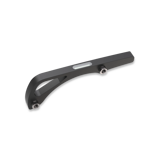 Flytanium - Tritium Titanium Backspacer for Benchmade Bugout - Black / Blue