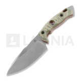 Fobos Knives - Alaris, Micarta Camo - Red Liner