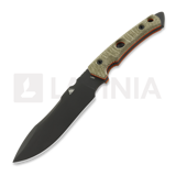 Fobos Knives - Tier1-BC, Micarta OD - Orange Liner, PVD