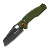 Fox Edge - Crew Reverse Tanto - Blackwash - G10, roheline