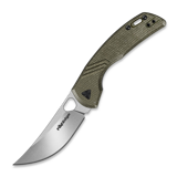 Fox Edge - Persian - Stonewash - Micarta, roheline