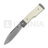 Fox Knives - Barlow - Linen Bone Micarta