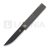 Fox Knives - Chnops, CF, noir