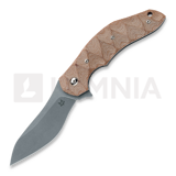 Fox Knives - Flipper - Micarta Natural