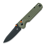 Fox Knives - Gabi - Black Top Shield - G10, roheline