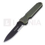 Fox Knives - Predator II, oliivinvihre&auml;, combo ter&auml;