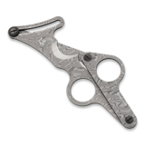 Fox Knives - Sliding Cigar Cutter, Herringbone Damascus