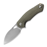 GiantMouse - ACE Biblio XL green canvas micarta