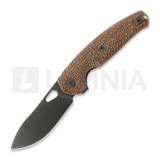 GiantMouse - ACE Jagt Burlap Micarta, PVD