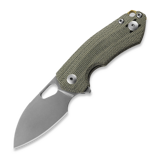 GiantMouse - ACE Riv Liner lock, green canvas micarta