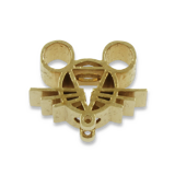 GiantMouse - Bronze Mouse Head Bead