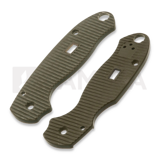 Glow Rhino - Custom Spyderco Para Scales