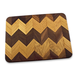 Guliles - Cutting Board ZigZag Oak+Walnut 400x300x19mm