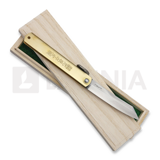 Higonokami - Damascus Folder Brass