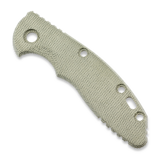 Hinderer - 3.0 XM-18 Scale Smooth Micarta OD Green