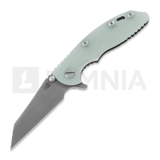 Hinderer - 3.0 XM-18 Wharncliffe Tri-Way Battle Bronze Translucent Green G10