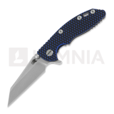 Hinderer - 3.0 XM-18 Wharncliffe Tri-Way Stonewash Blue/Black G10
