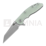 Hinderer - 3.0 XM-18 Wharncliffe Tri-Way Stonewash Translucent Green G10