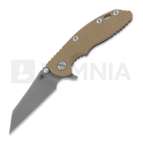 Hinderer - 3.0 XM-18 Wharncliffe Tri-Way Working Finish Coyote G10