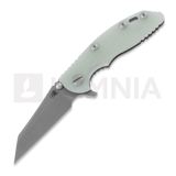 Hinderer - 3.0 XM-18 Wharncliffe Tri-Way Working Finish Translucent Green G10