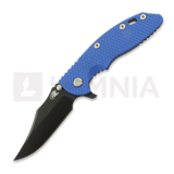Hinderer - 3.5 XM-18 Bowie, Magnacut, Battle Black, blue