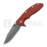 Hinderer - 3.5 XM-18 Harpoon Spanto Tri-Way Working Finish Red G-10