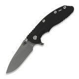 Hinderer - 3.5 XM-18 Hollow Grind Slicer, 20CV, Battle Blue, black