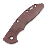 Hinderer - 3.5 XM-18 Micarta Handle Scale, smooth burgundy