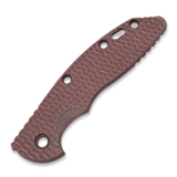 Hinderer - 3.5 XM-18 Micarta Handle Scale, textured burgundy