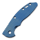 Hinderer - 3.5 XM-18 Scale Textured Titanium Stonewash, sinine