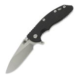 Hinderer - 3.5 XM-18 Slicer Hollow Grind Magnacut Stonewash Black G10