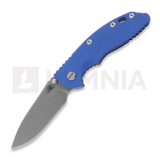 Hinderer - 3.5 XM-18 Slicer Non Flipper Tri-Way Battle Blue Blue G10