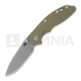 Hinderer - 3.5 XM-18 Slicer Non Flipper Tri-Way Battle Bronze OD Green G10