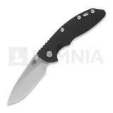 Hinderer - 3.5 XM-18 Slicer Non Flipper Tri-Way Stonewash Black G10