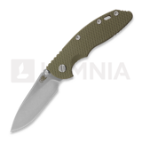 Hinderer - 3.5 XM-18 Slicer Non Flipper Tri-Way Stonewash Bronze OD Green G10