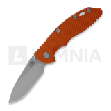 Hinderer - 3.5 XM-18 Slicer Non Flipper Tri-Way Stonewash Bronze Orange G10