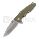 Hinderer - Eklipse 3.0" Harpoon Spanto Tri-Way Stonewash OD Green G10