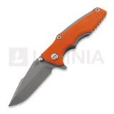 Hinderer - Eklipse 3.0" Harpoon Spanto Tri-Way Working Finish Orange G10