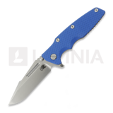 Hinderer - Eklipse 3.5 Fullered Skinny Harpoon Spearpoint, Stonewash, Blue