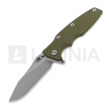 Hinderer - Eklipse 3.5 Skinny Slicer, Magnacut, Stonewash, olive drab