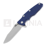 Hinderer - 3.5 Eklipse S45VN Spearpoint Stonewash Blue, blue/black