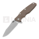 Hinderer - Eklipse 3.5" Spearpoint Tri-Way Stonewash Bronze Fde G10