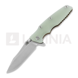 Hinderer - Eklipse 3.5" Spearpoint Tri-Way Stonewash Bronze Translucent Green G10