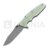 Hinderer - 3.5 Eklipse S45VN Spearpoint Working Finish, translucent green