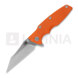 Hinderer - Eklipse 3.5" Wharncliffe Tri-Way Stonewash Bronze Orange G10