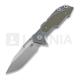 Hinderer - Full Track Tri-Way Spearpoint, stonewash, olive drab