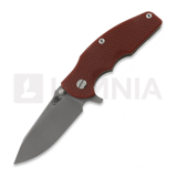 Hinderer - Jurassic Magnacut Slicer Flat Grind, Working Finish, Red