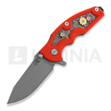 Hinderer - Jurassic Spearpoint, working finish, Gear Theme orange