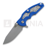 Hinderer - Jurassic Spearpoint, working finish, Spider Blue
